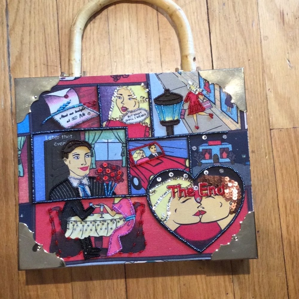 Cigar box purse comic strip ❤️ story